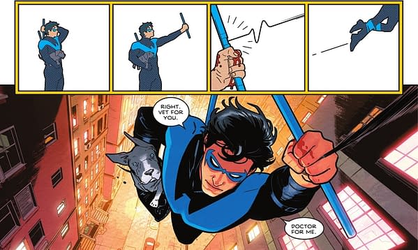 Seprated At Birth: Taylor/Redondo's Nightwing & Fraction/Aja's Hawkeye