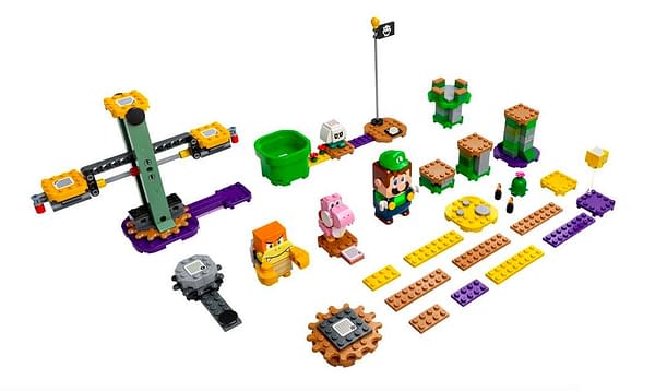 Luigi Gets His Own Super Mario LEGO Starter Course