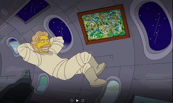 The Simpsons Predicted Richard Branson's Superficial Space Showoff