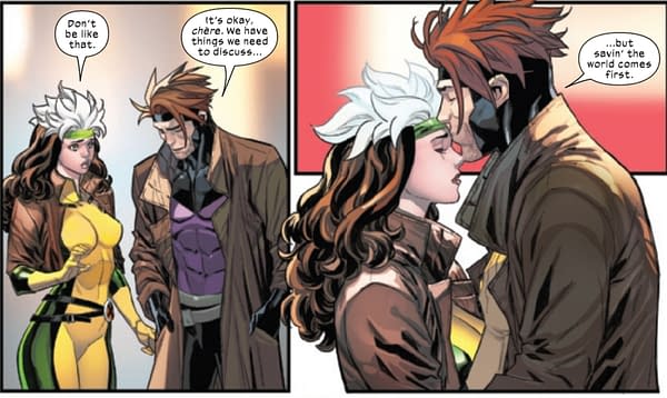 Rogue And Gambit... And Captain Marvel (Spoilers)