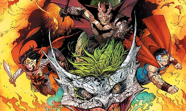 Dark Nights: Metal #6 cover by Greg Capullo, Jonathan Glapion, and FCO Plascencia