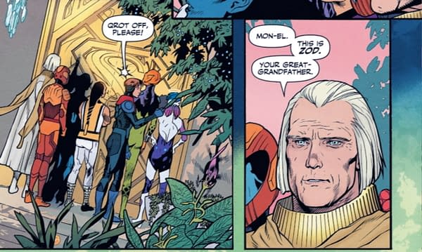 Mon-El Family History Revealed - Legion Of Super-Heroes #10 Spoilers 