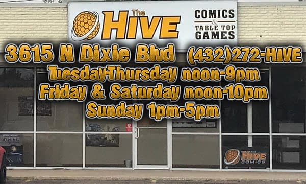 Hive Comics Opened in Odessa, Texas Last Year, Now Starting a Graphic Novel Book Club