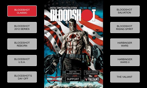 Valiant Selling Every Bloodshot Comic Ever Made for $20