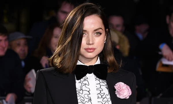 Ana de Armas arriving for the "Knives Out" screening as part of the London Film Festival 2019 at the Odeon Leicester Square, London. Editorial credit: Featureflash Photo Agency / Shutterstock.com