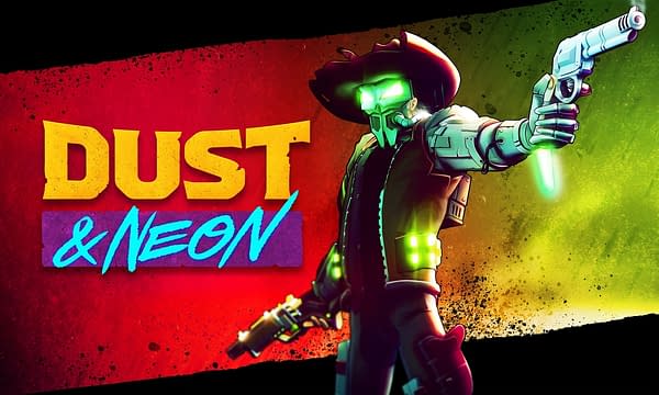 Promo art for Dust & Neon, courtesy of Rogue Games.