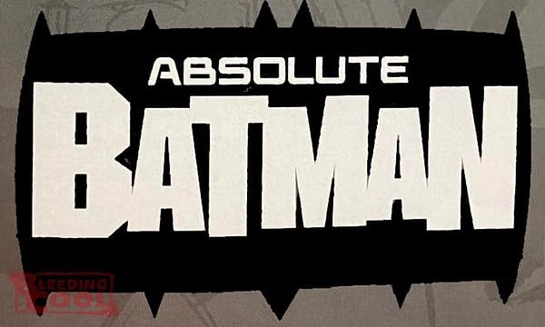 So Where Did The Absolute Batman Chest Logo Come From?