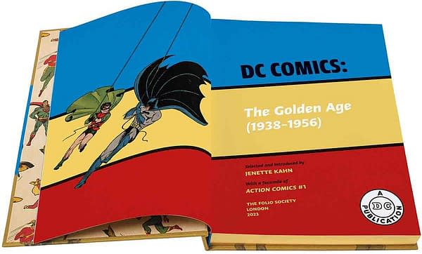 Jenette Kahn Chooses DC Comics' Golden Age For The Folio Society