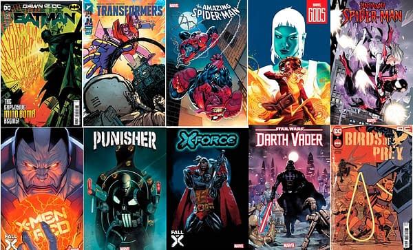 Batman, Transformers &#038; Spider-Man Top Bleeding Cool Bestseller List
