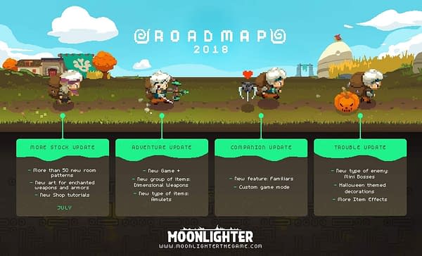 Digital Sun Gives a Proper Roadmap for Moonlighter Updates