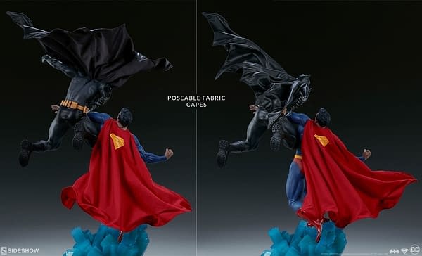 Superman Vs Batman Diorama Statue Sideshow 6