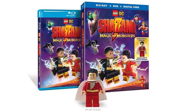 LEGO DC Shazam Hits Blur-ray on June 16th.