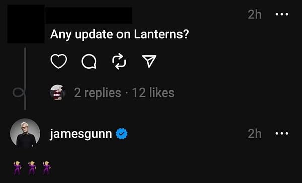 Lanterns: Is James Gunn Teasing "Green Lantern" Series News Soon?