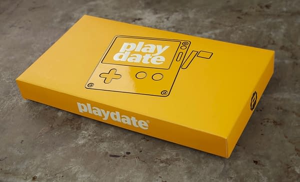 A look at the packaging for Playdate, courtesy of Panic Inc.