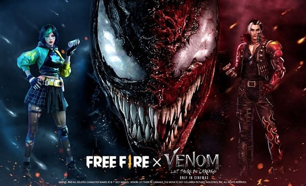 A sample of what's to come in the venom crossover event in the game, courtesy of Garena.