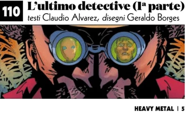 The Detective from  Heavy Metal Italy