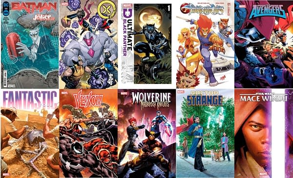 Batman X-Men Black Panther ThunderCats- Bleeding Cool Bestseller List