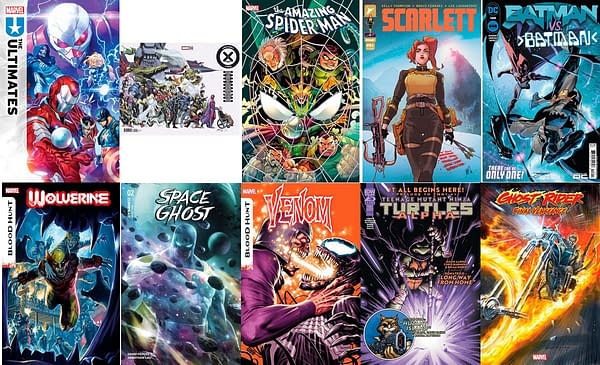 Ultimates, X-Men, Amazing Spider-Man and Scarlett all beat Batman in Bleeding Cool Weekly Bestseller List