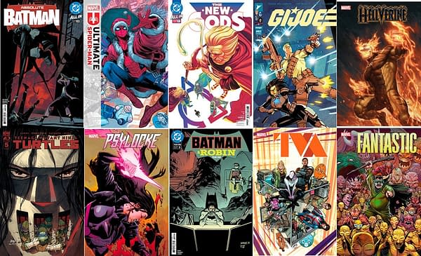 Bleeding Cool Weekly Bestseller List