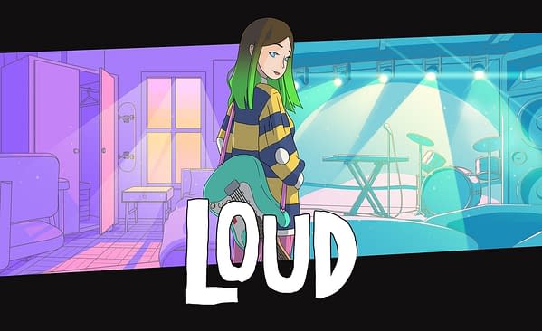 Promotional art for LOUD, courtesy of QubicGames.