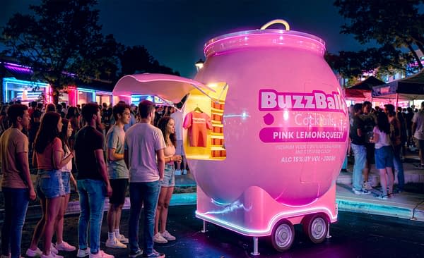 BuzzBallz Creates Giant Traveling Late-Night Lemonade Stand