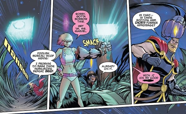 Gwenpool, the Latest to Wield Thor's Hammer Mjolnir and You Will Never Guess How