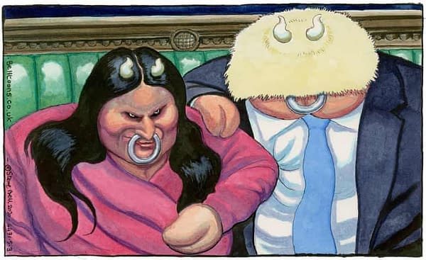 Guardian Newspaper Drops Cartoonist Steve Bell After 40 Years.