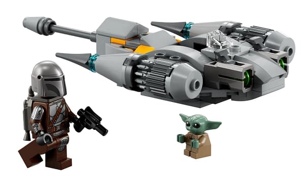 The Mandalorian N-1 Starfighter Microfighter Flies in From LEGO