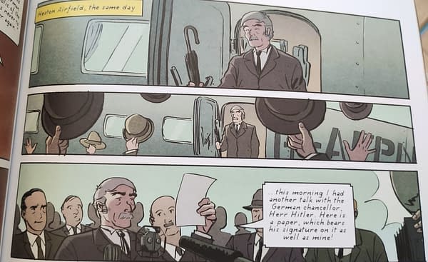 A Very Topical Graphic Novel About Chamberlain In Need Of A Publisher