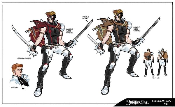 A New Look for Shatterstar &#8211; Now With Added Clothes