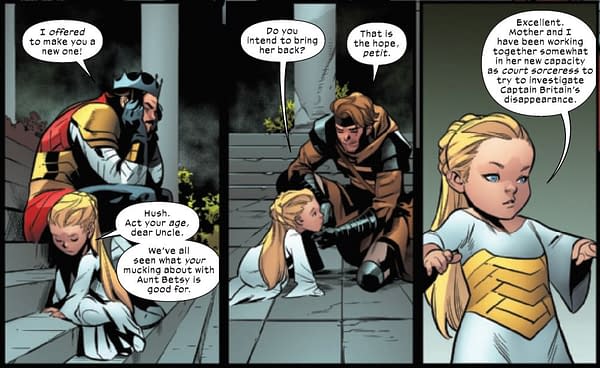 All The Captain Britains Are Women Now? Excalibur #17 Lays It Out