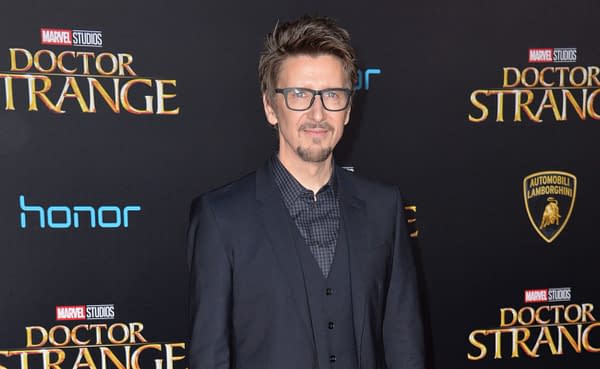 Scott Derrickson at the world premiere of Marvel Studios' "Doctor Strange" at the El Capitan Theatre, Hollywood. Editorial credit: Featureflash Photo Agency / Shutterstock.com