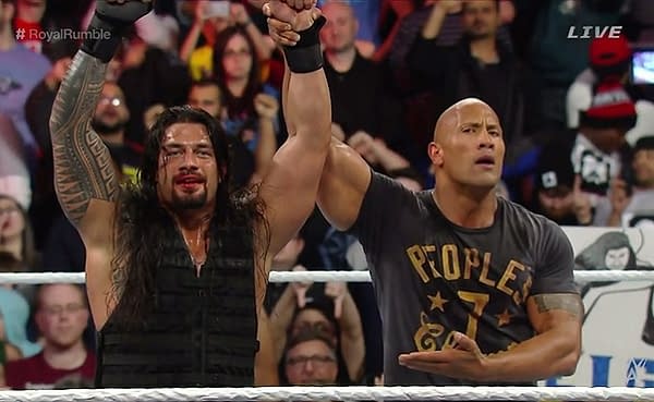 Roman Reigns Tells The Rock And John Cena To Not Quit Their Day Jobs