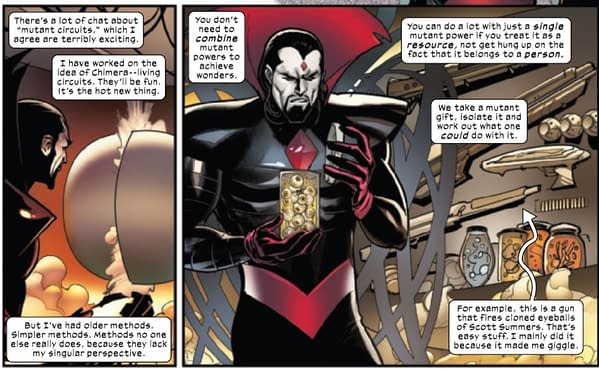 Immortal X-Men Reveals Mister Sinister's Krakoan Secret