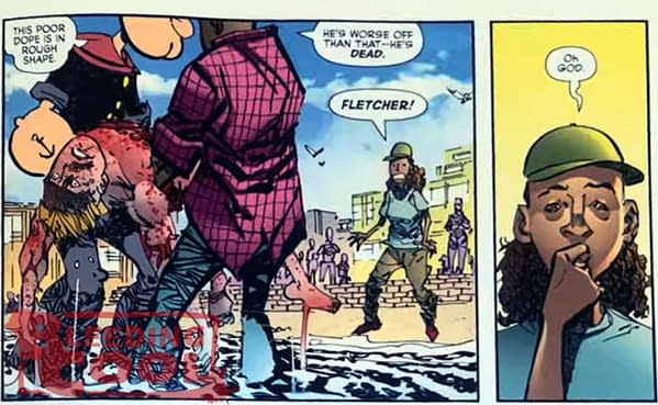 Popeye And Dagwood Join Mickey Mouse In Savage Dragon #278