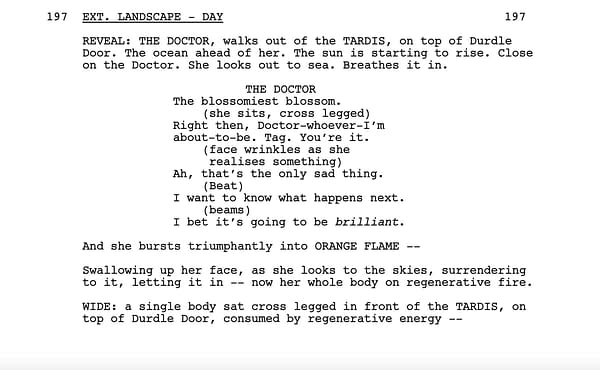 Doctor Who: A Look at Chibnall's Script for The Power of The Doctor