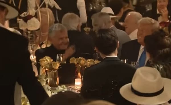 Ike Perlmutter At The Right Hand Of Trump At Mar-A-Lago Halloween Bash