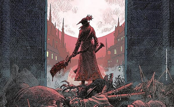 Bloodborne #1 cover by Jeff Stokely