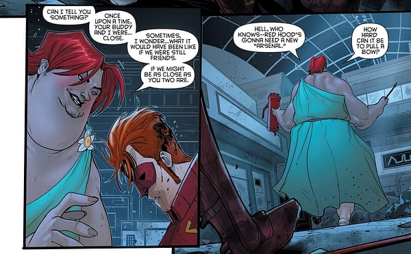 The Transformation Of Suzie Su in Red Hood: Outlaw #42 (Spoilers)