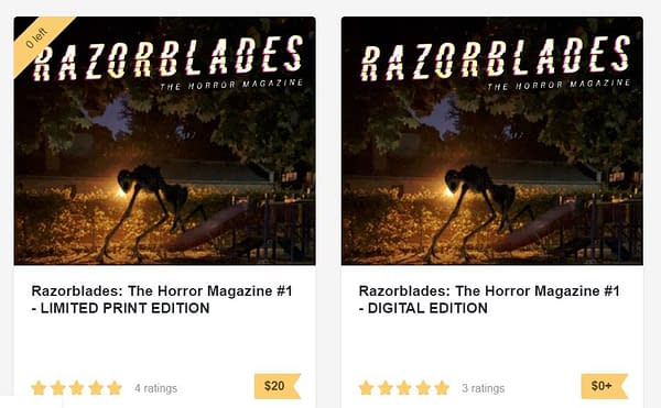 Will James Tynion IV's Razorblades Go Over $100 When It Hits eBay?
