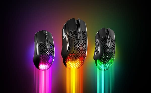 SteelSeries Unveils New MMO/MOBA Lightweight Gaming Mice