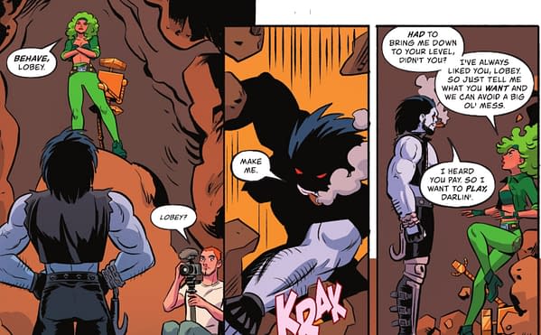 Lobo & Fire, The New Hot Couple Of DC Comics? (Spoilers)