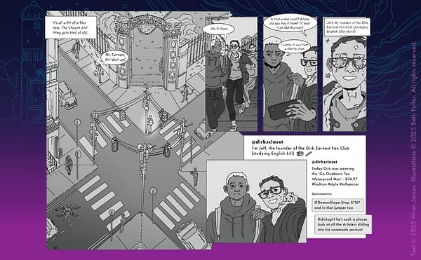 Heartstopper's Wren James Sells Their Own Graphic Novel, The Victors