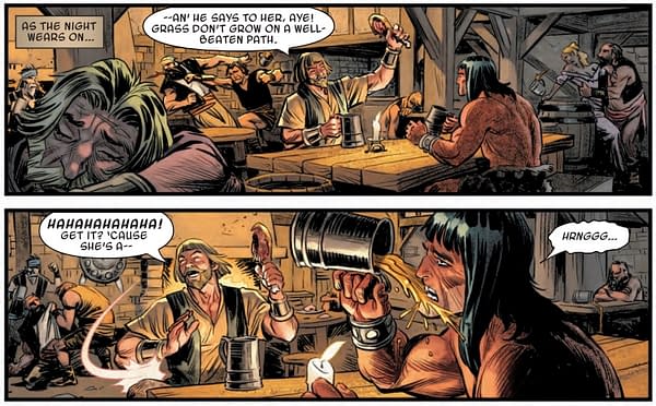 Conan is Bored to Death in Savage Sword of Conan #6 (Preview)