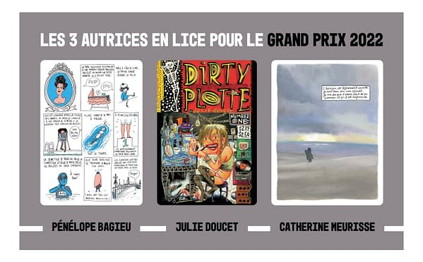 Bagieu, Doucet & Meurisse Nominated For Angoulême Comics Grand Prix