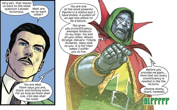 A Glimpse Into the Future Of One World Under Doom (Spoilers)