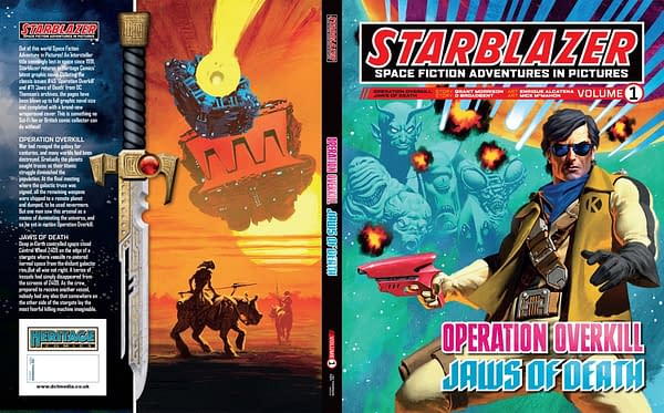 Starblazer Graphic Novel to Reprint Some of Grant Morrison's Earliest Work
