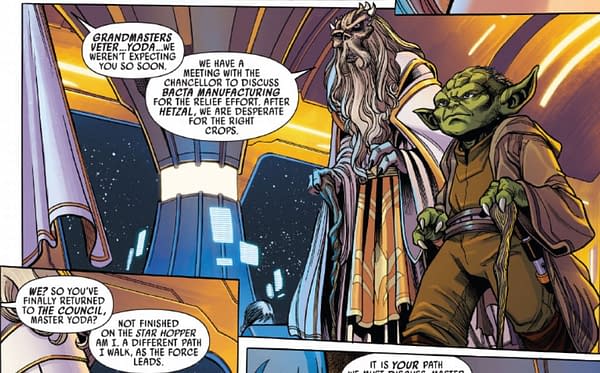 How The Force Looks To Keeve Trennis - Star Wars The High Republic #1