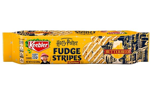 Keebler Announces Harry Potter Butterbeer Fudges Stripes Cookies