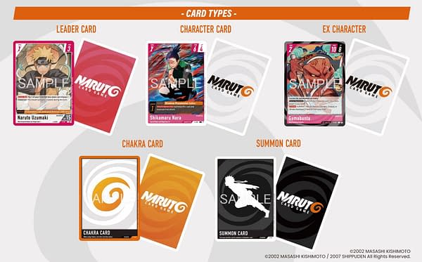 Naruto Card Game Drops Details Ahead of Gen Con 2026